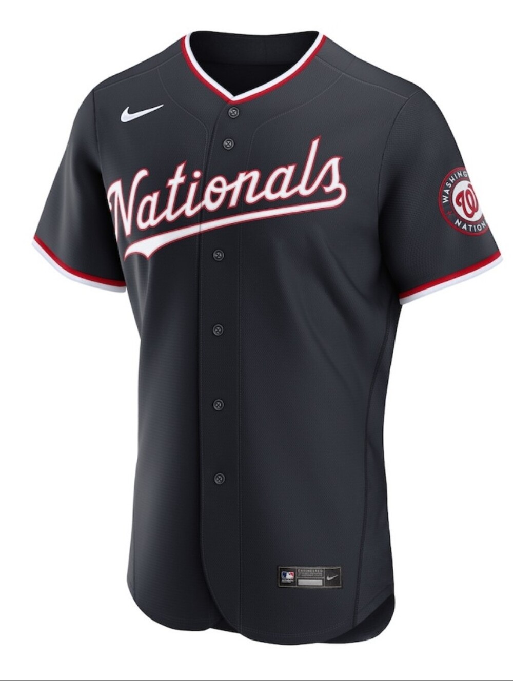 Washington Nationals Men's Nike Navy Alternate Authentic Jersey